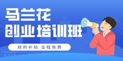 政府出资，全程免费！马兰花SYB创业培训2026年重磅来袭，