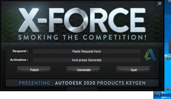 Autodesk 2020  XForce注册机(图1)